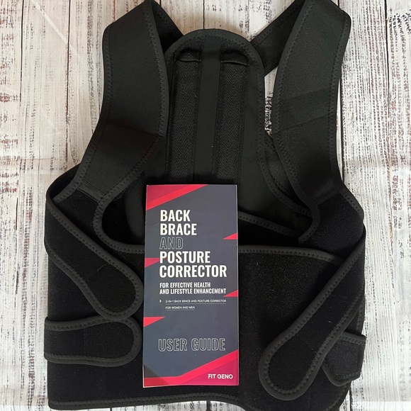 No longer available Fit Geno back brace posture corrector men/women size M new - Picture 8 of 10